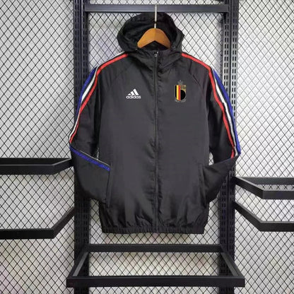 Windbreaker Belgium 24/25 - Black and Red