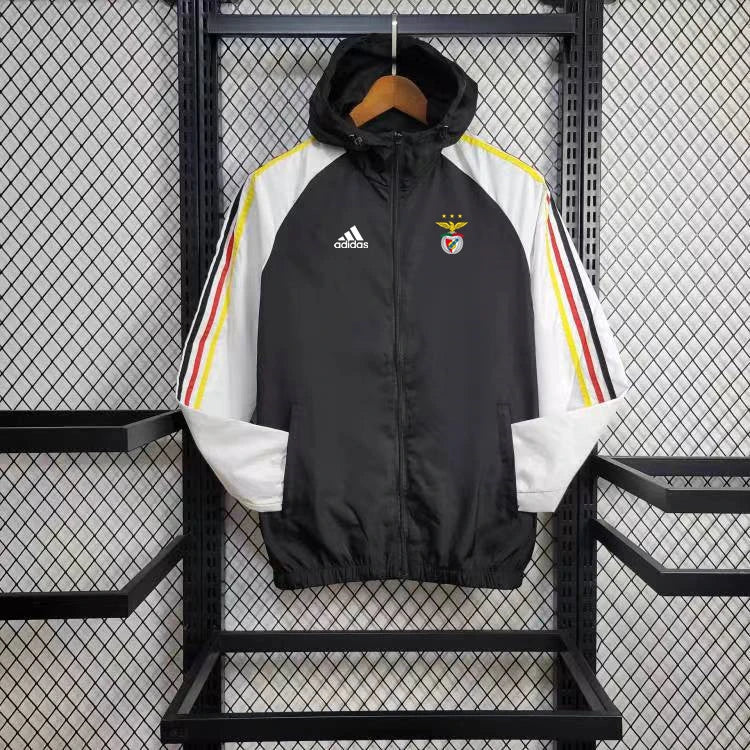 Windbreaker Benfica 24/25 - Black and White