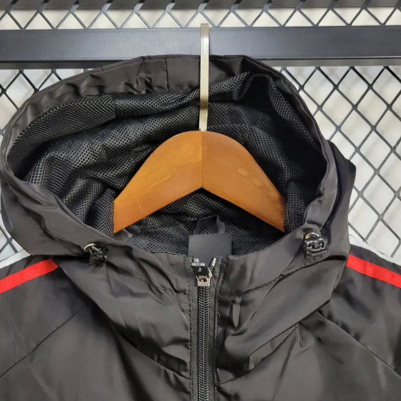 Windbreaker Benfica 24/25 - Black and Red