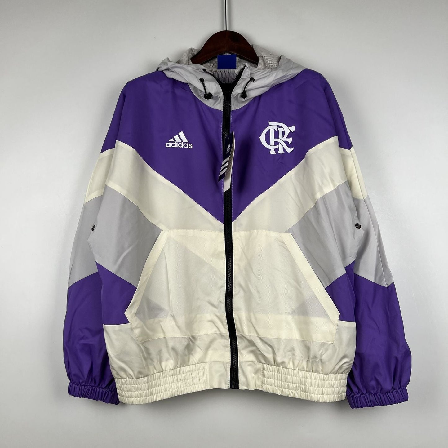 Windbreaker Flamengo - Purple and White