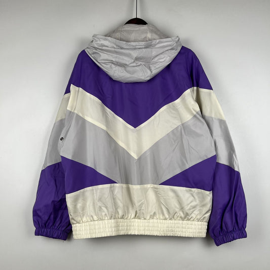 Windbreaker Flamengo - Purple and White