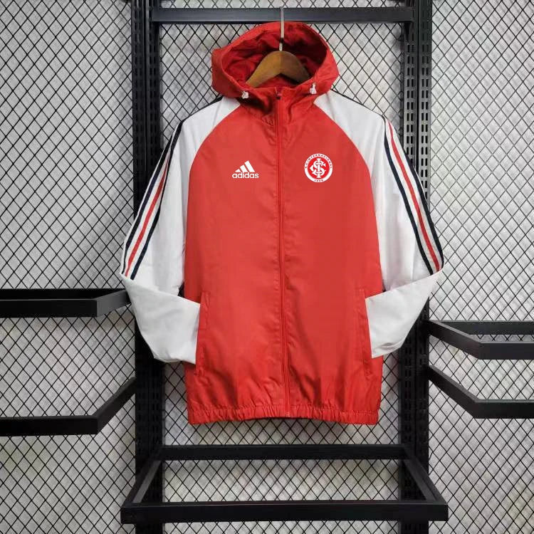Windbreaker Internacional 24/25 - White e Red