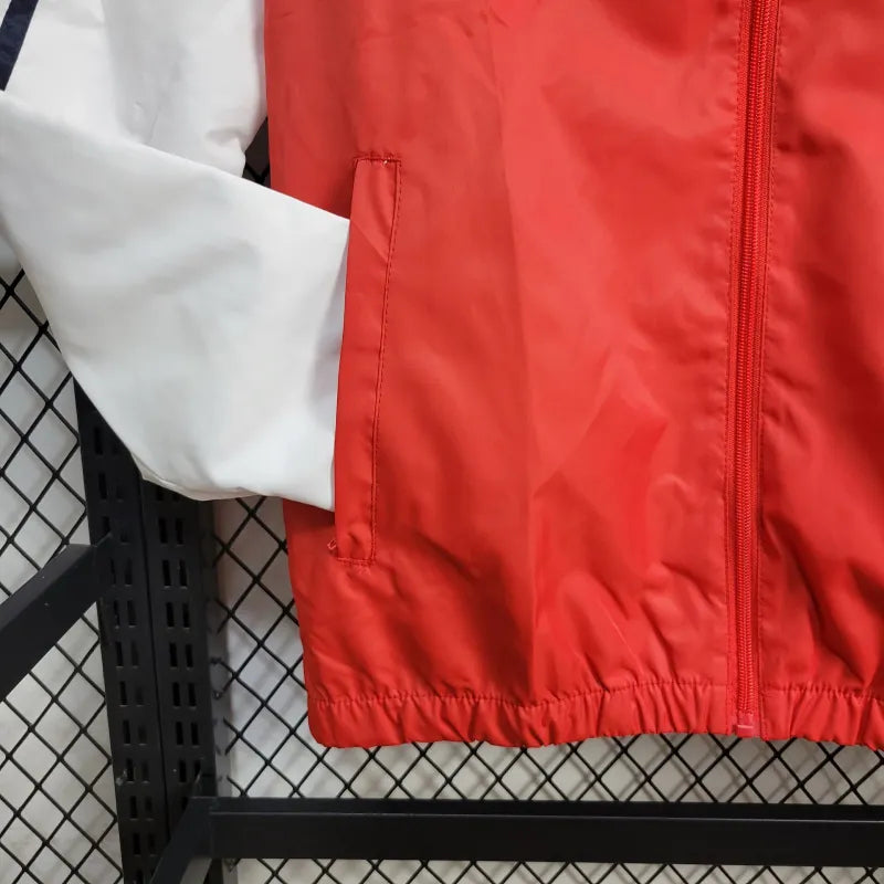 Windbreaker São Paulo 24/25 - White e Red