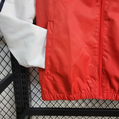 Windbreaker São Paulo 24/25 - White e Red