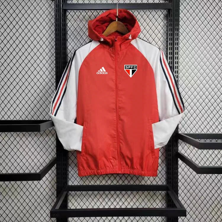 Windbreaker São Paulo 24/25 - White e Red
