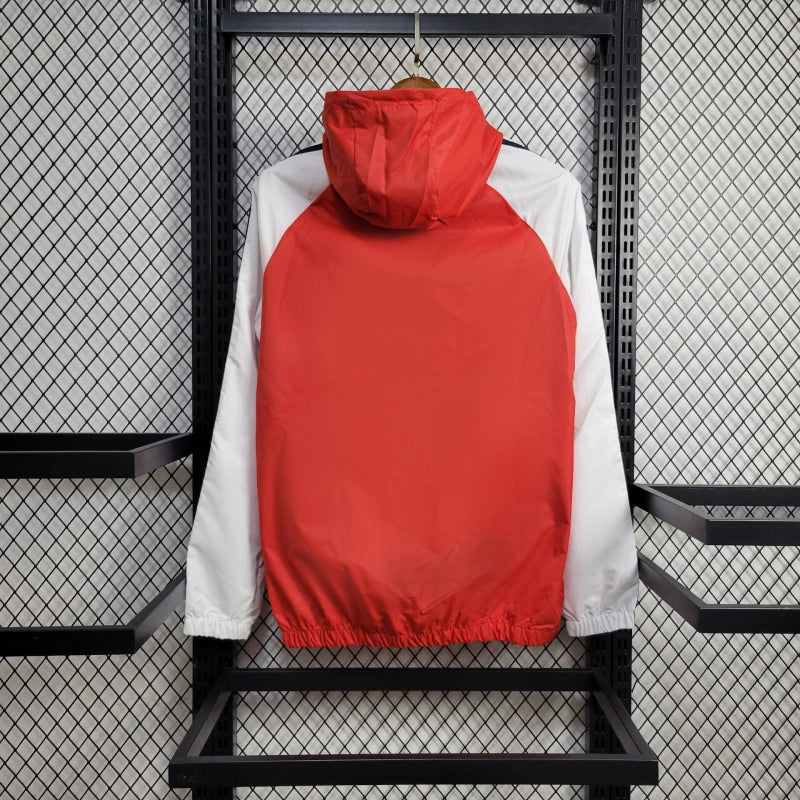 Windbreaker São Paulo 24/25 - White e Red